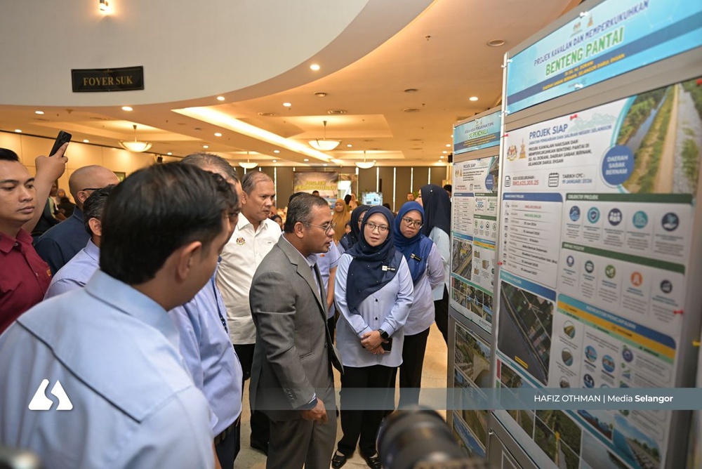 Image from: MB: Tujuh projek PETRA siap, bantu kurangkan risiko banjir di Selangor