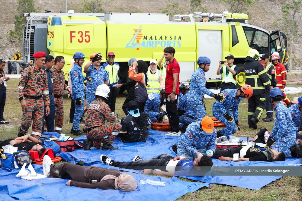 Image from: Ex-Urban Falcon 2026 uji kesiapsiagaan hadapi nahas pesawat luar lapangan terbang