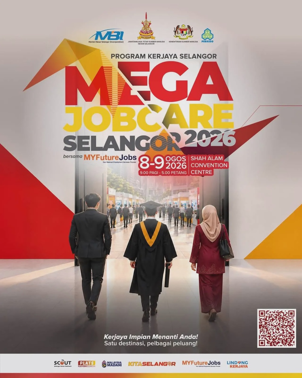 Image from: 10,000 peluang kerja ditawarkan di Mega Jobcare Selangor 2026