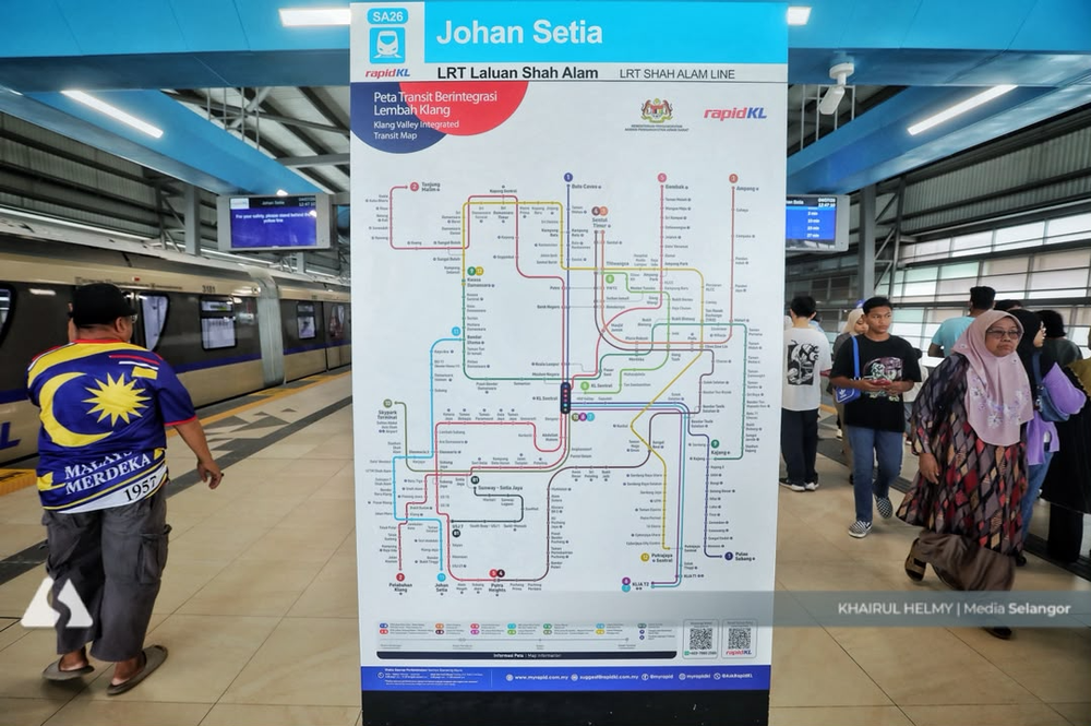 Image from: Perkhidmatan percuma LRT3 Laluan Shah Alam dilanjut hingga 14 Ogos