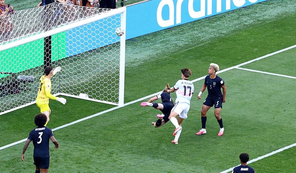 Image from: Belgium end US World Cup dreams with 4-1 rout amid Balogun row