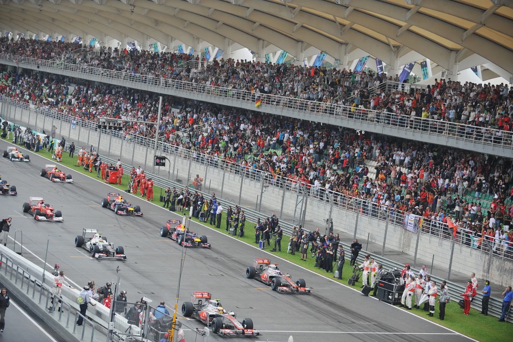 Image from: Sepang kembali bergema, nostalgia F1 Malaysia hidup semula