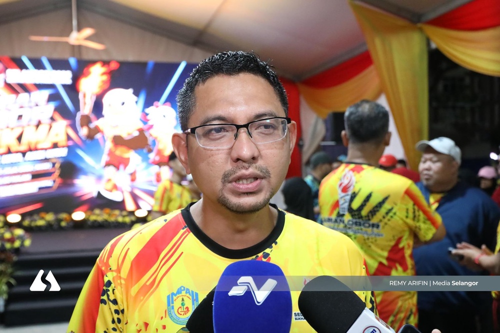 Image from: SUKMA: Jelajah larian obor di Ampang Jaya himpun 1,500 peserta
