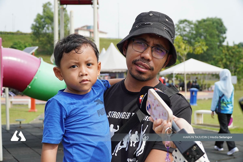 Image from: Sanggup datang dari Kuala Langat, pengunjung puji usaha pulihara sungai