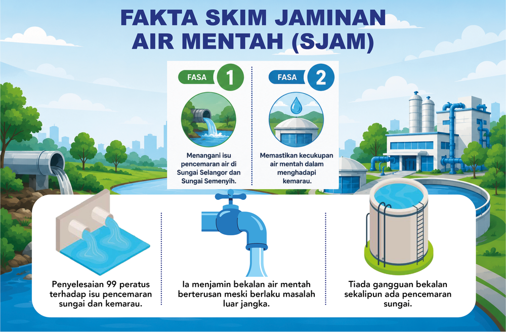 Image from: EXCO: 14 kali pencemaran sungai, tetapi tiada gangguan bekalan air di Selangor