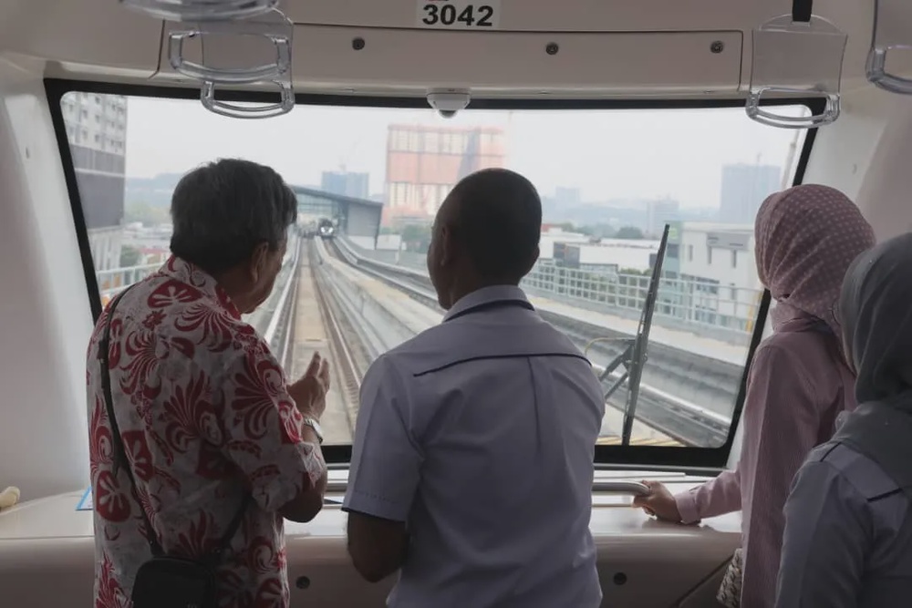 Image from: LRT3: Sultan teruja nantikan lima lagi stesen siap, lengkapi Laluan Shah Alam