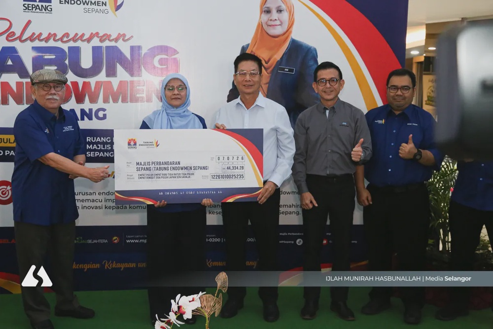 Image from: MPSepang perkenal Tabung Endowmen bantu pembangunan komuniti