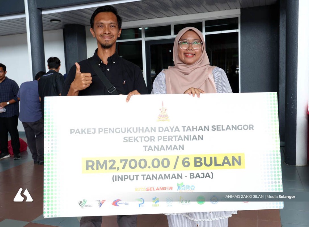 Image from: Penduduk kagum kemajuan projek majukan Sabak Bernam