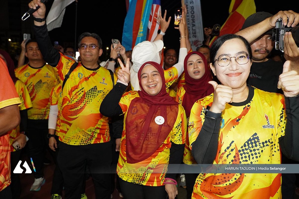 Image from: Larian Obor SUKMA Selangor meriahkan Subang Jaya Ahad ini