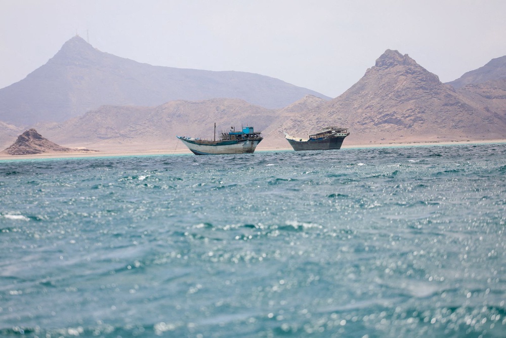 Image from: Four crew killed in Red Sea attack while missile strike reported in Gulf
