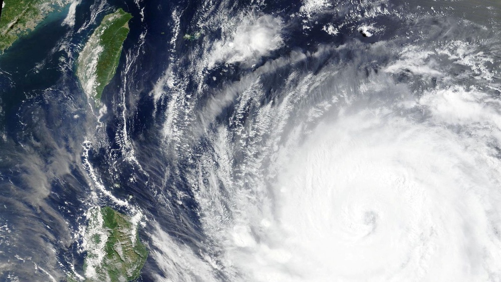 Image from: Japan's southwestern islands on high alert as powerful Typhoon Bavi approaches