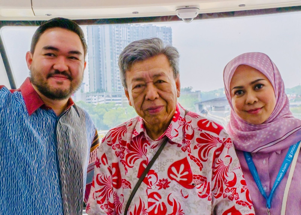 Image from: LRT3: Sultan teruja nantikan lima lagi stesen siap, lengkapi Laluan Shah Alam