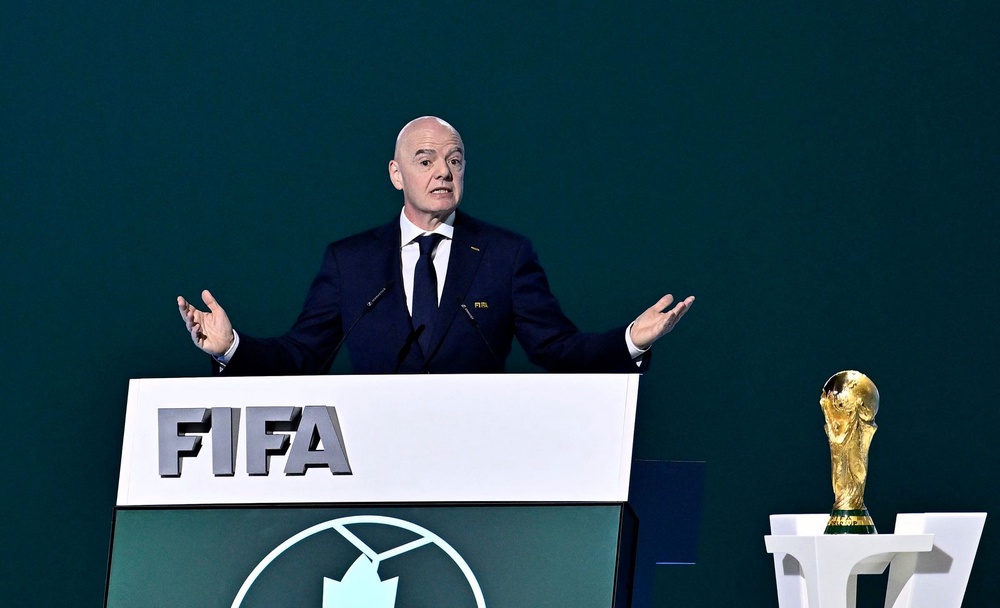 Image from: FIFA says leadership fully supports president Infantino