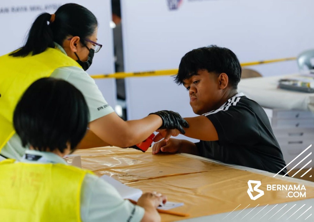 Image from: PRN Negeri Sembilan: Keluar mengundi cecah 44.67 peratus setakat 1 tengah hari