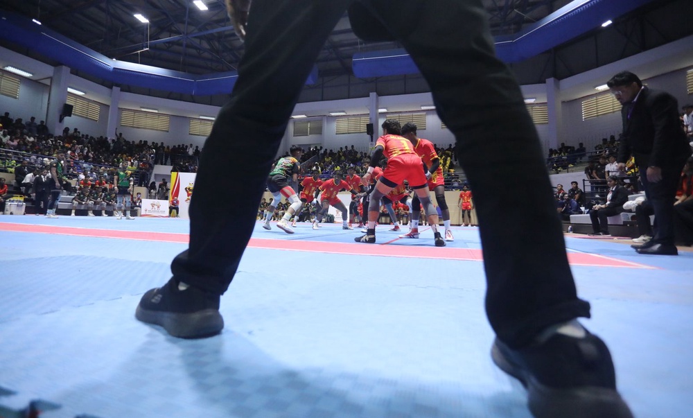 Image from: Satu mata memisahkan emas, Thiagu bangga pencapaian skuad kabaddi Selangor