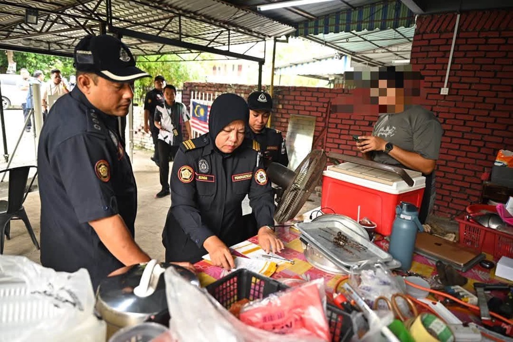 Image from: Jual ayam golek tanpa lesen, bina sekatan tanpa kelulusan antara kesalahan dikesan MPS