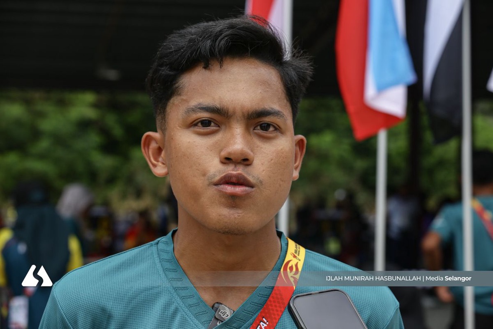 Image from: SUKMA terakhir, Muhammad Arif Irfan tekad buru emas buat Selangor