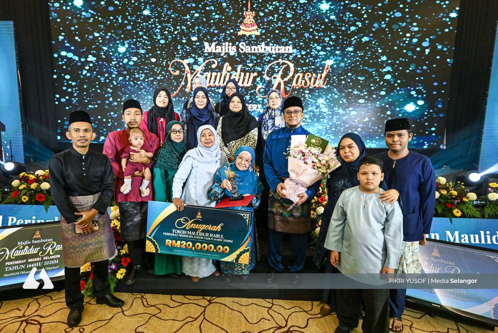 Image from: Pengasas Muballighat Selangor dinobatkan Tokoh Maulidur Rasul 2026