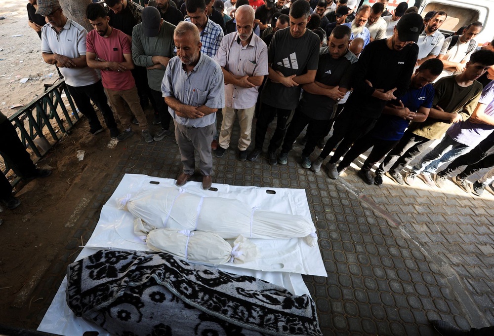 Image from: Israeli strikes kill 18 in Gaza, minister says no deal to halt attacks