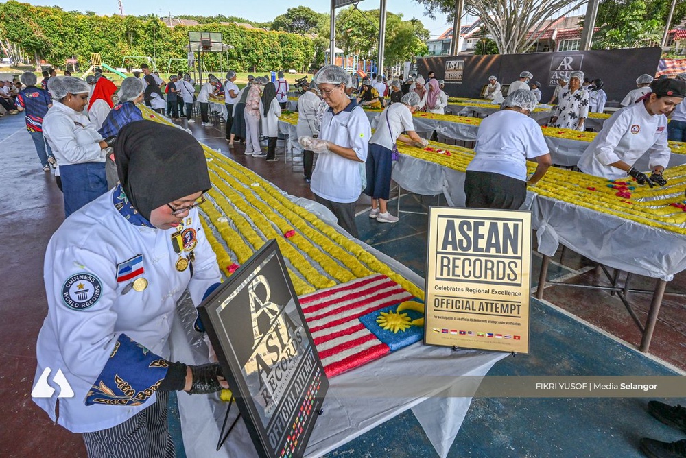Image from: Pulut Semangat 640 meter cipta rekod ASEAN dan Asia