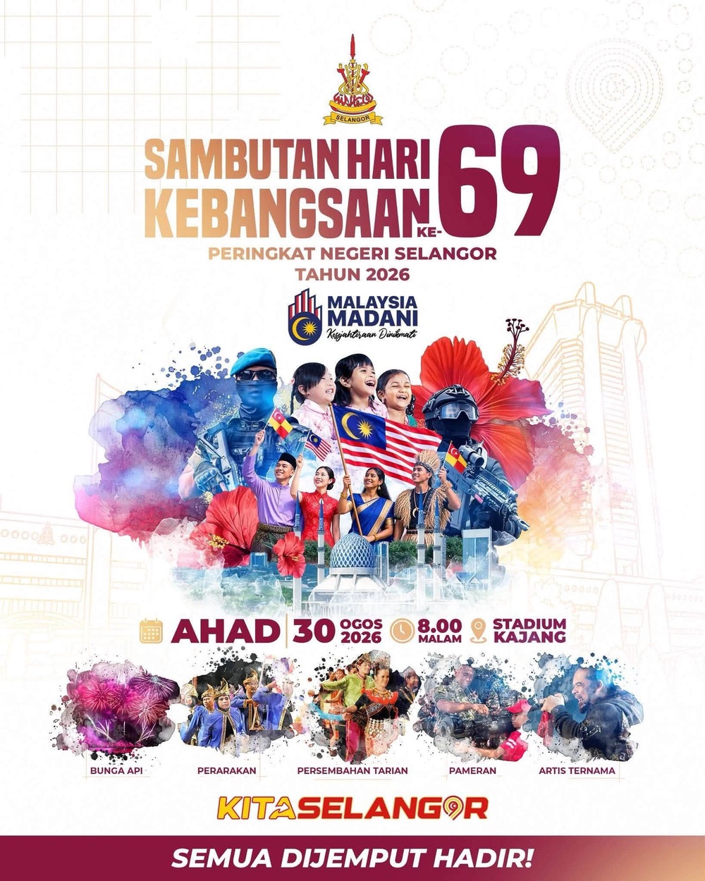 Image from: 100,000 sate antara tarikan Ambang Merdeka di Kajang malam ini