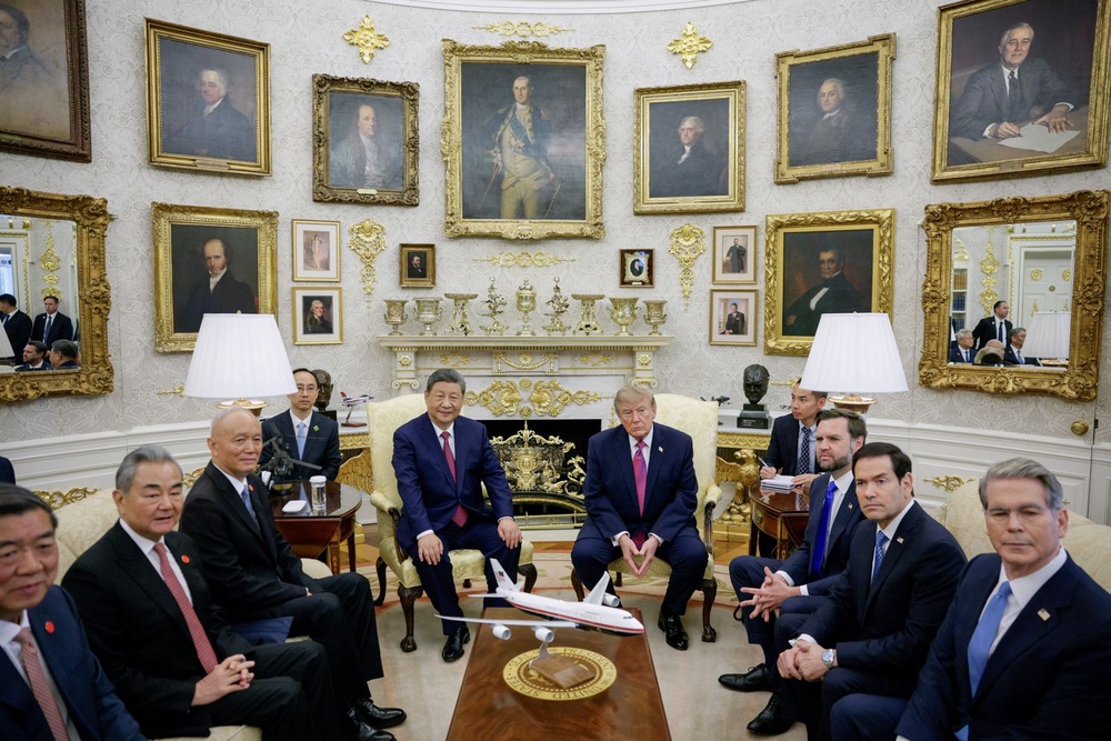 Image from: Trump and Xi's 'stalemate' summit was a glitzy gift to China