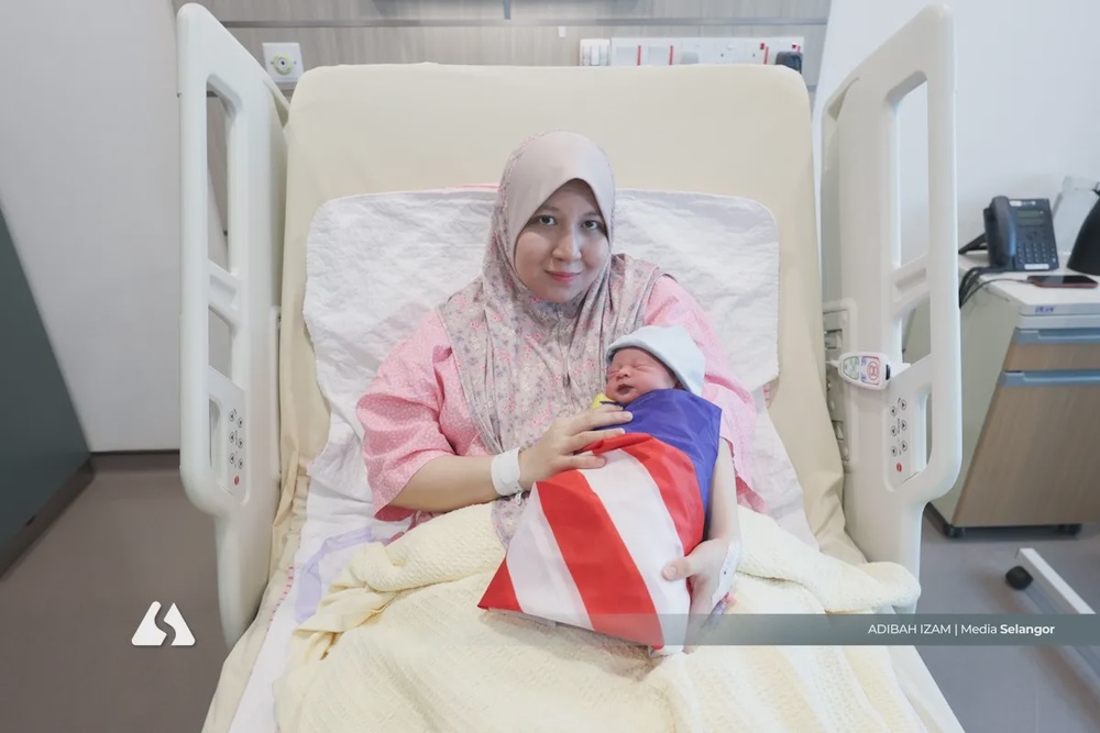 Image from: Selgate Specialist Hospital Rawang welcomes two Merdeka babies