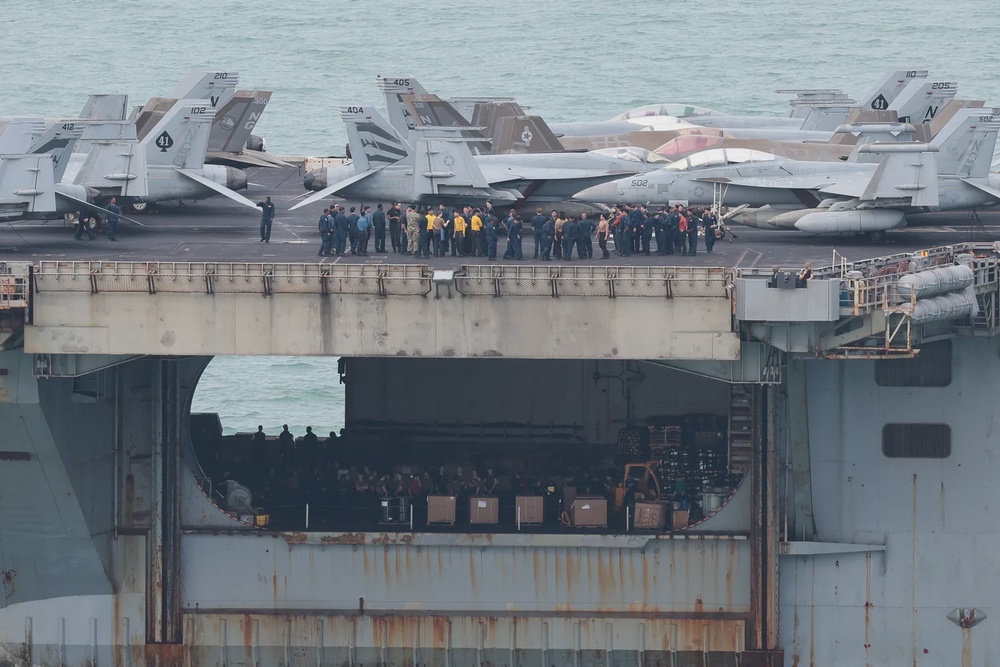 Image from: After 286 days at sea, USS Abraham Lincoln arrives in Thailand