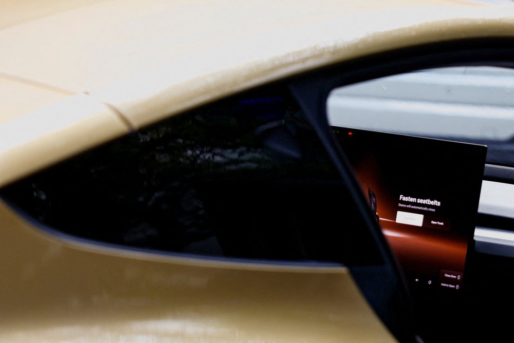 Image from: Tesla Cybercabs hit Texas roads as safety agency keeps a close watch