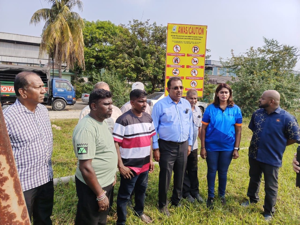 Image from: Paip gas: Petronas benarkan laluan 30 meter, akses baharu untuk empat keluarga