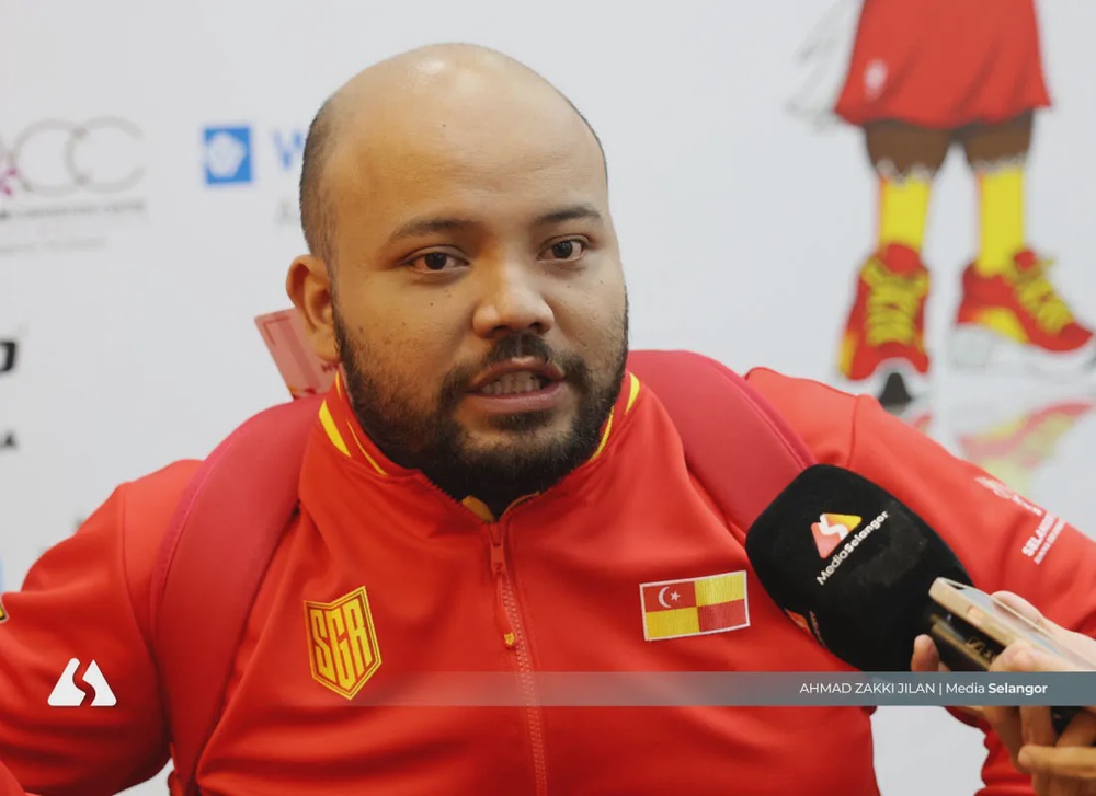 Image from: Para SUKMA: Tiga kali bergandingan, Rosheedey-Ahmad Nazri akhiri dengan emas