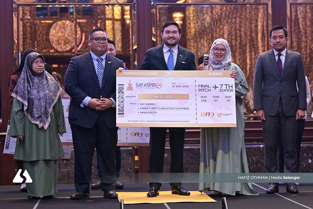 Image from: Raja Muda mahu SAY Aspire diperluas, bantu lebih ramai usahawan tembusi pasaran global