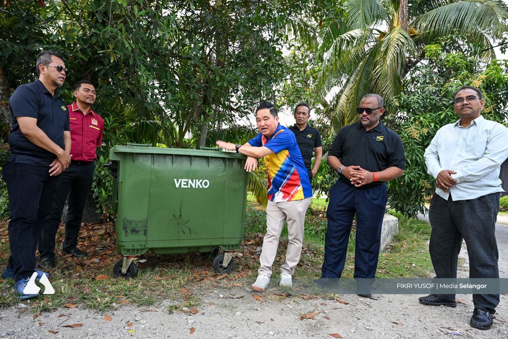 Image from: Kebersihan kampung tradisi Meru bertambah baik, aduan sampah menurun