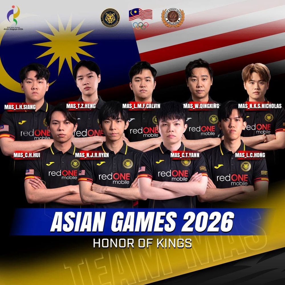 Image from: Sukan Asia: Malaysia sasar lima pingat e-sukan, emas ditawar RM20,000