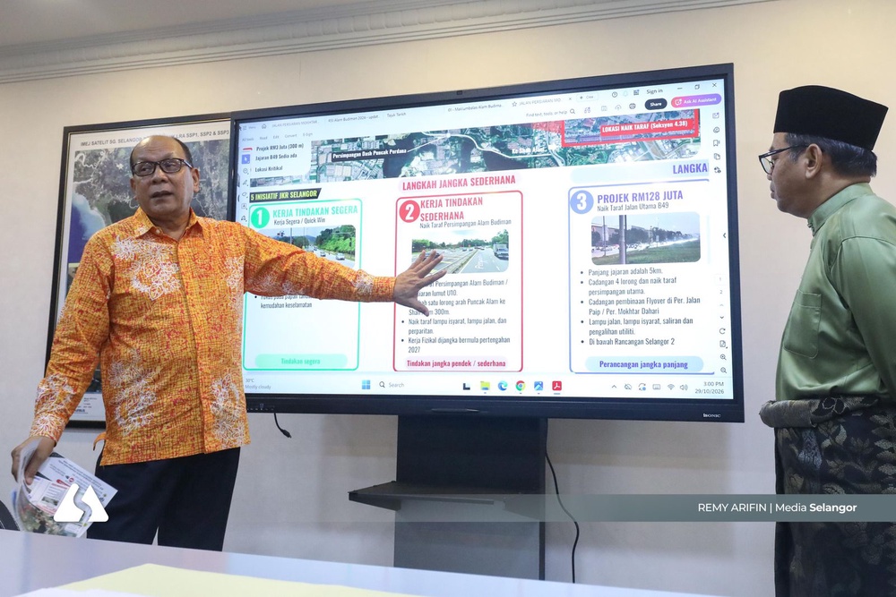 Image from: Naik taraf Persiaran Mokhtar Dahari bermula pertengahan 2027 selepas pengalihan utiliti