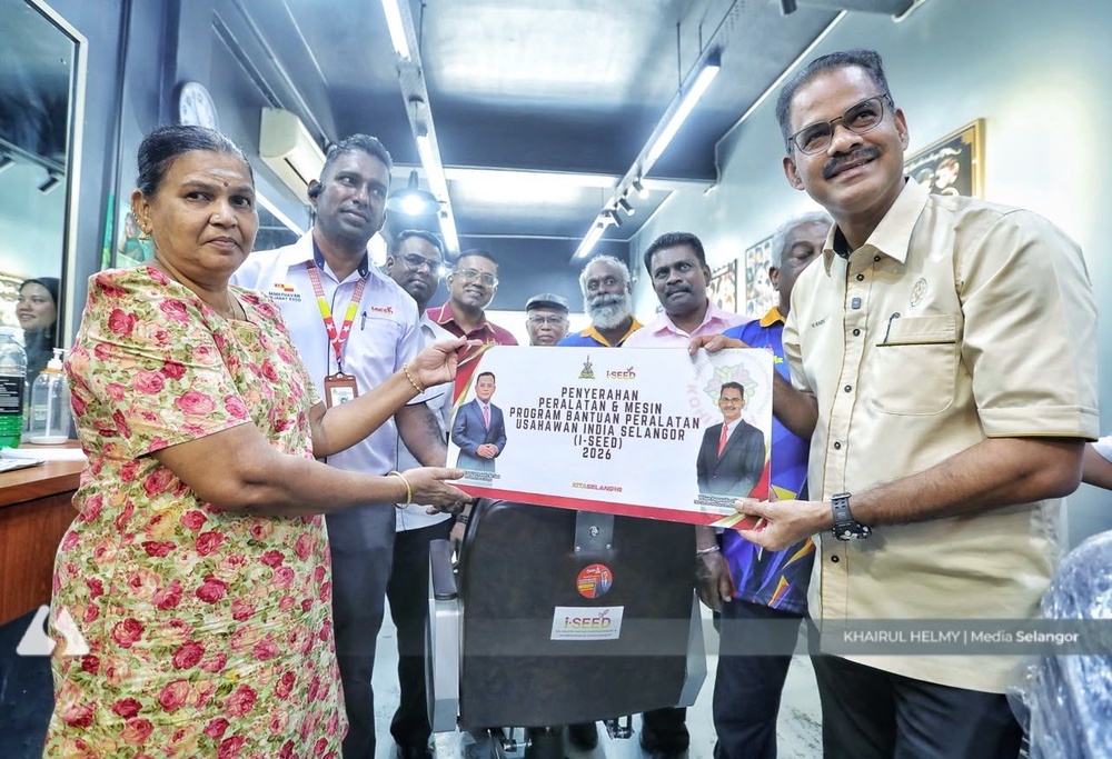 Image from: Usahawan India 36 tahun berniaga terima bantuan i-SEED