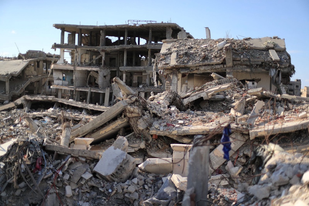 Image from: Haunted by grief, Gaza's displaced still wait overseas for return
