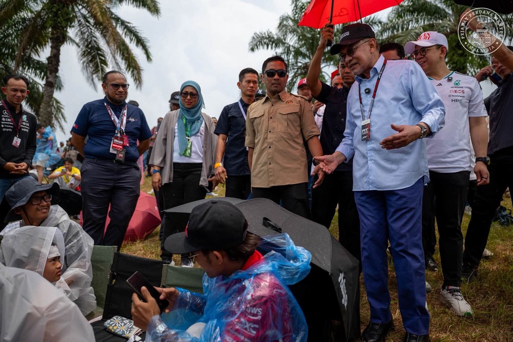 Image from: PM beri bayangan F1 kembali ke Malaysia, rundingan sedang berjalan