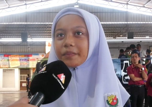 Murid seronok terima makanan percuma Mega NutriSel, harap diteruskan ...