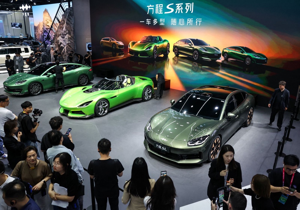 Image from: European, Chinese automakers launch product blitz at Paris car show in fight for market share