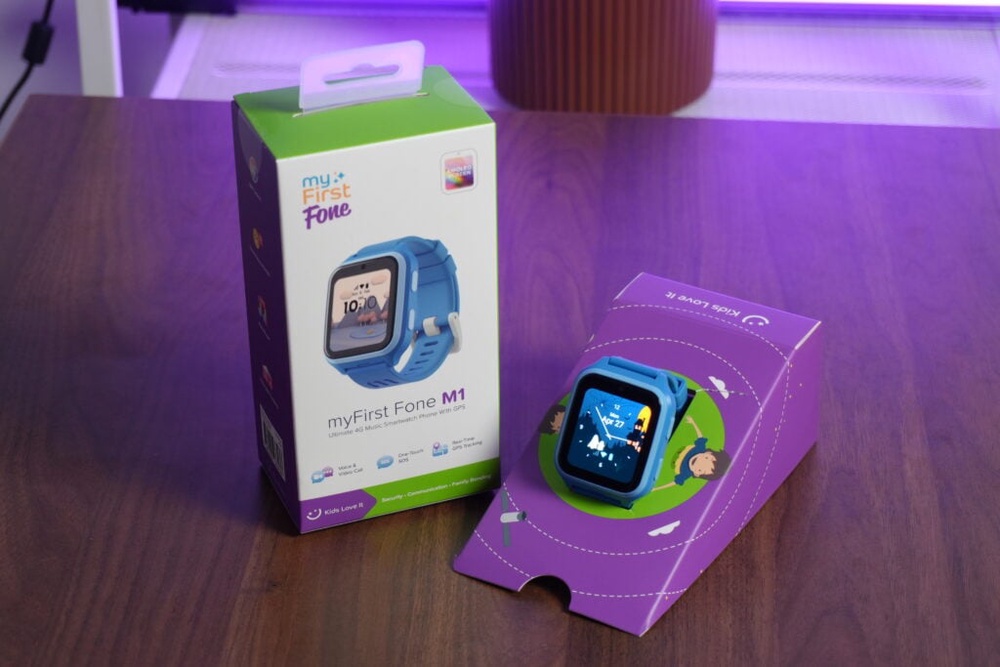 Image from: myFirst Fone M1 review: A smart first device for kids, built with safety in mind