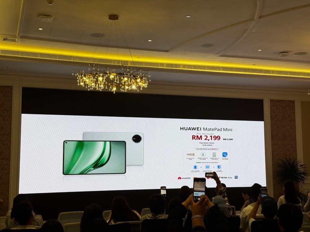 Image from: Huawei MatePad Mini: Ultralight 8.8″ tablet now in Malaysia, priced at RM2,399