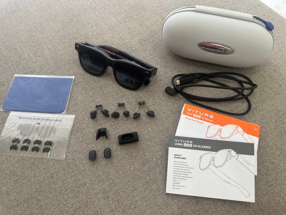 Image from: VITURE Luma Ultra XR Glasses – a tech companion that truly makes you feel like it’s 2034, today