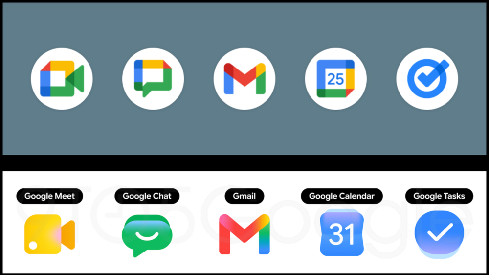 Image from: Google’s gradient icon design is heading to more apps