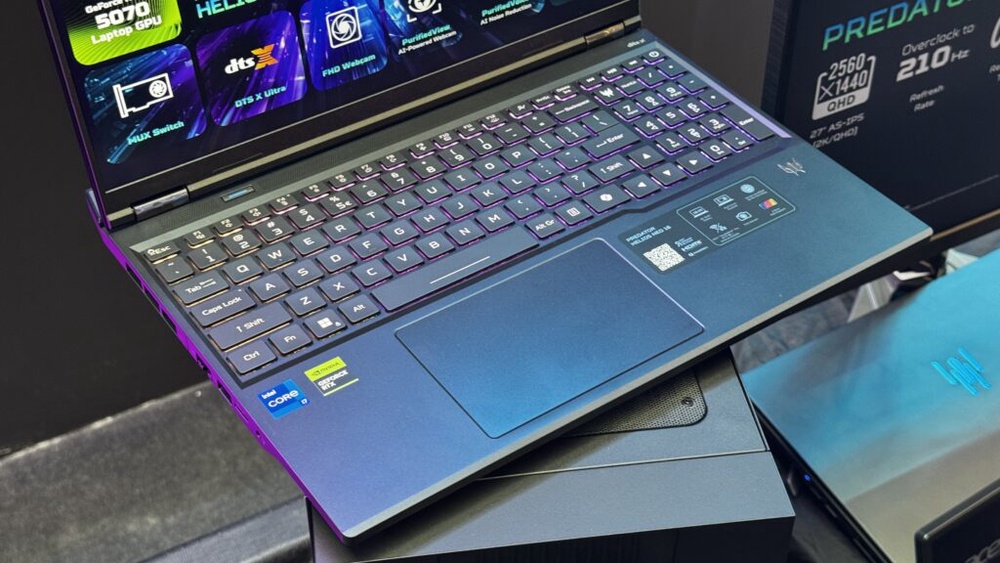 Image from: Predator Helios Neo 16: Up to Intel Core i7, RTX 5070 and 180Hz display, from RM7,299