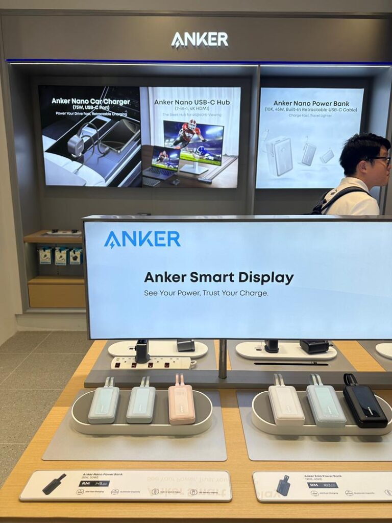 Image from: Anker launches their first Southeast Asia Boutique Store in Malaysia