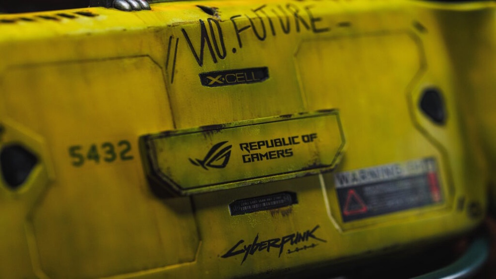 Image from: Asus creates one-of-a-kind Cyberpunk 2077 themed ROG Xbox Ally X that you can’t get
