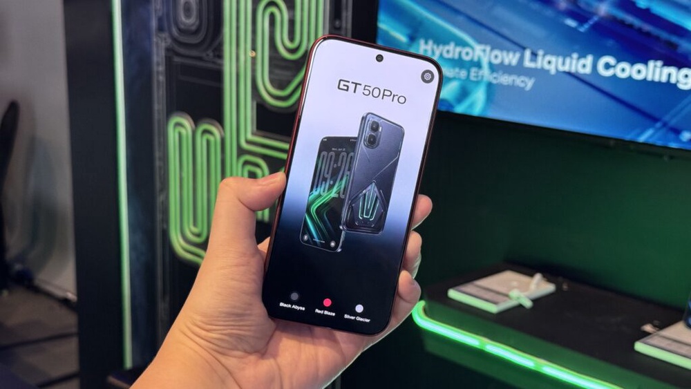 Image from: Infinix GT 50 Pro Malaysia: Liquid cooled smartphone with pressure-sensitive shoulder buttons