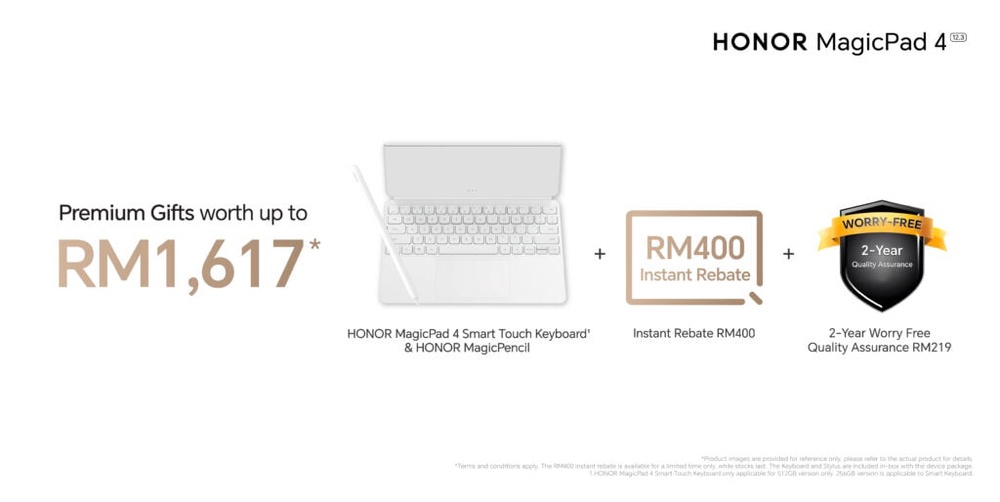 Image from: Is It a Laptop Replacement? HONOR MagicPad 4 Arrives in Malaysia