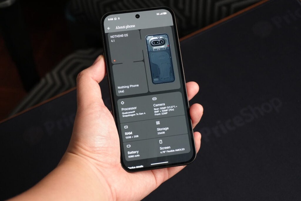 Image from: Nothing Phone (4a) review: Plenty to like, but hard to love